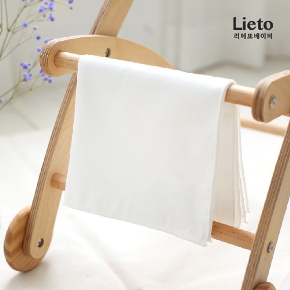 [Lieto_Baby] Bamboo  handkerchief _  Patternless, bamboo fabric antibacterial, anti-odordiapers _ Made in korea 